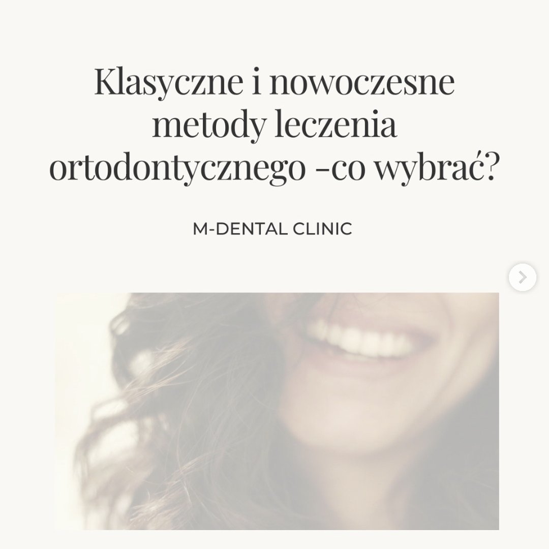 Instagram M-Dental Clinic Pruszków – post 5